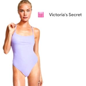 Victoria's Secret Essential Terry Strappy Back One-Piece Swimsuit
